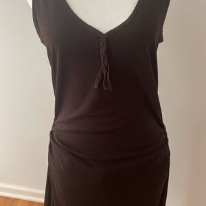 Studio M sliming Chocolate Brown Garment size small NWOT